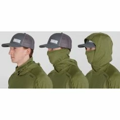 NRS Silkweight Varial Hoodie - Men's -Scarpa Sales 10008 04 Olive Model Hood 092121 2000x2000 RSZ 20817.1647987447