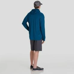 NRS Silkweight Varial Hoodie - Men's -Scarpa Sales 10008 04 Poseidon Model Back 092121 2000x2000 RSZ 79241.1647987430