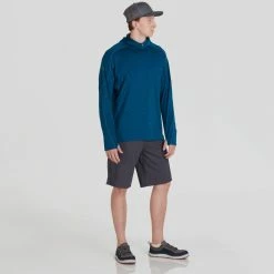 NRS Silkweight Varial Hoodie - Men's -Scarpa Sales 10008 04 Poseidon Model Front 092121 2000x2000 RSZ 92317.1647987431