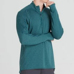 NRS Silkweight Baja Sun Shirt - Men's 23 NRS Silkweight Baja Sun Shirt - Men's -Scarpa Sales 10009 04 Mediterranea Model FrontCrop 092121 2000x2000 RSZ 20308.1647988270