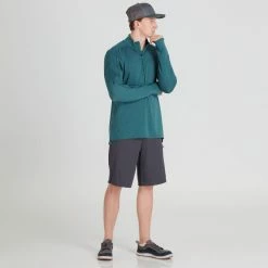 NRS Silkweight Baja Sun Shirt - Men's 21 NRS Silkweight Baja Sun Shirt - Men's -Scarpa Sales 10009 04 Mediterranea Model Front 092121 2000x2000 RSZ 87819.1647988270