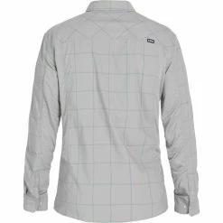 NRS Long Sleeve Guide Shirt - Men's -Scarpa Sales 10012 02 Sharkskin Large Back 102021 2000x2000 rsz 91651.1647975369