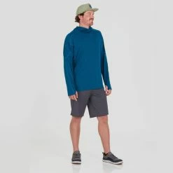 NRS Silkweight Hoodie - Men's -Scarpa Sales 10139 05 Poseidon Model Front 100621 2000x2000 rsz 80811.1647976485