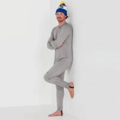 NRS Lightweight Union Suit - Men's -Scarpa Sales 10160 01 Titanium Model Front 101821 2000x2000 RSZ 44153.1647992812