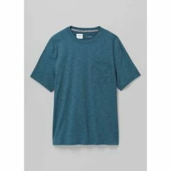 Prana Calder Short Sleeve Pocket Top - Men's (Spring 2022) -Scarpa Sales 1969381 BLUEFIN ALT 9 rsz 06051.1663872200