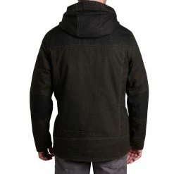 KUHL Law Fleece Lined Hoody - Men's (Fall 2022) -Scarpa Sales 7363 Law Fleece Lined Hoody Espresso Back rsz 75138.1668034006