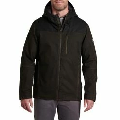 KUHL Law Fleece Lined Hoody - Men's (Fall 2022) -Scarpa Sales 7363 Law Fleece Lined Hoody Espresso Front rsz 59046.1668034006