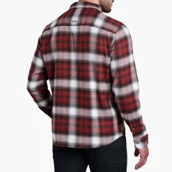 KUHL Law Flannel Long Sleeve - Men's (Fall 2022) 16 KUHL Law Flannel Long Sleeve - Men's (Fall 2022) -Scarpa Sales 7373 Law Flannel LS Oxblood Back rsz 09675.1676589436
