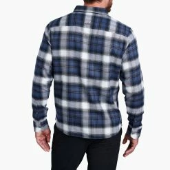 KUHL Law Flannel Long Sleeve - Men's (Fall 2022) 19 KUHL Law Flannel Long Sleeve - Men's (Fall 2022) -Scarpa Sales 7373 Law Flannel LS Stellar Blue Back rsz 61865.1668031802