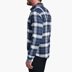 KUHL Law Flannel Long Sleeve - Men's (Fall 2022) 20 KUHL Law Flannel Long Sleeve - Men's (Fall 2022) -Scarpa Sales 7373 Law Flannel LS Stellar Blue Side rsz 76854.1668031801