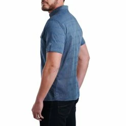 KUHL Thrive Short Sleeve - Men's -Scarpa Sales 7462 thrive ss blue cove side pdp photo rsz 86196.1677020085
