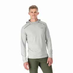 Rab Force Hoody - Men's -Scarpa Sales Force Hoody DarkPewter QBL 09 DPW on model rsz 04897.1646971621