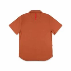 Topo Designs Global Shirt -Short Sleeve - Men's -Scarpa Sales Global Shirt Brick Back RSZ 98815.1677189566