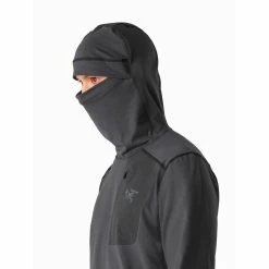 Arc'teryx Rho LT Hoody - Men's -Scarpa Sales Rho LT Hoody Glitch Hood Up rsz 02093.1674261770