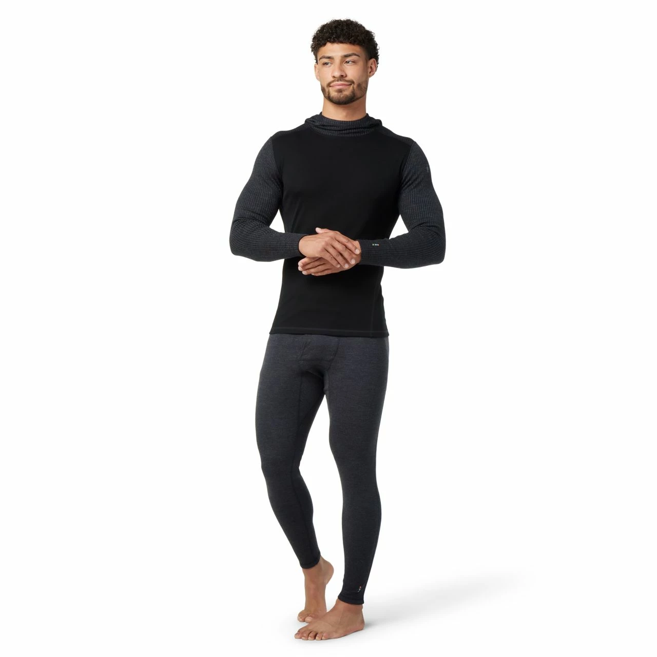 Smartwool Classic Thermal Merino Base Layer Rib Hoodie - Men's 2 Smartwool Classic Thermal Merino Base Layer Rib Hoodie - Men's - Image 2