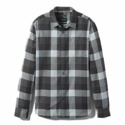 Prana Los Feliz Flannel - Men's (Fall 2020) 9 Prana Los Feliz Flannel - Men's (Fall 2020) -Scarpa Sales m23202551 charcoal alt 9 rsz 04310.1653341186