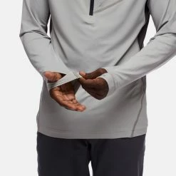 Black Diamond Alpenglow Pro Hoody - Men's -Scarpa Sales m alpenglow pro pewter thumbloop detail rsz 64681.1675370763