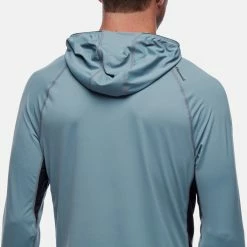 Black Diamond Alpenglow Pro Hoody - Men's -Scarpa Sales m alpenglow pro storm blue hood detail rsz 52090.1675370955