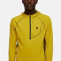 Black Diamond Alpenglow Pro Hoody - Men's -Scarpa Sales m alpenglow pro sulphur front rsz 39906.1675370762