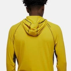 Black Diamond Alpenglow Pro Hoody - Men's -Scarpa Sales m alpenglow pro sulphur hood detail rsz 71801.1675370763