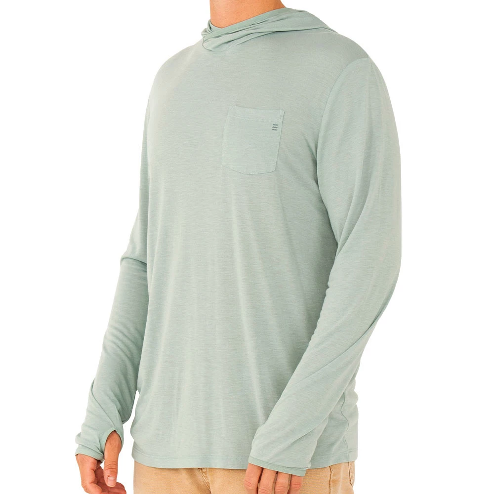 Free Fly Bamboo Lightweight Hoody - Men's (Fall 2021) 2 Free Fly Bamboo Lightweight Hoody - Men's (Fall 2021) - Image 2