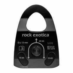 Rock Exotica Machined Rescue Pulley - Single