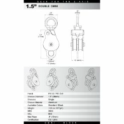 Rock Exotica Omni-Block 1.5 Double -Scarpa Sales p51 d specs 53432.1652995324