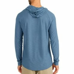 Free Fly Bamboo Slub Hoody - Men's (Spring 2022) -Scarpa Sales slub hoody pacific blue men top 2 rsz 66753.1676488720