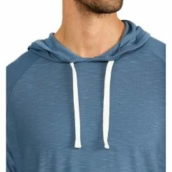 Free Fly Bamboo Slub Hoody - Men's (Spring 2022) -Scarpa Sales slub hoody pacific blue men top 3 rsz 03816.1676488720